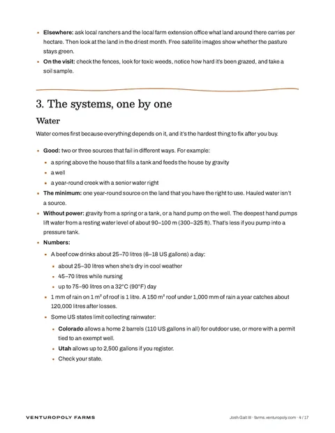 Page 4: water, from the report